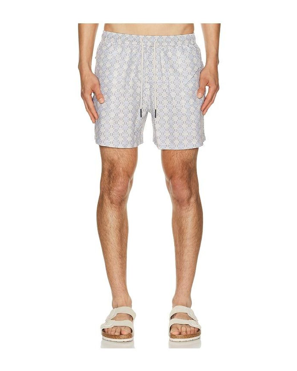 Oas Blue Swim Shorts for men