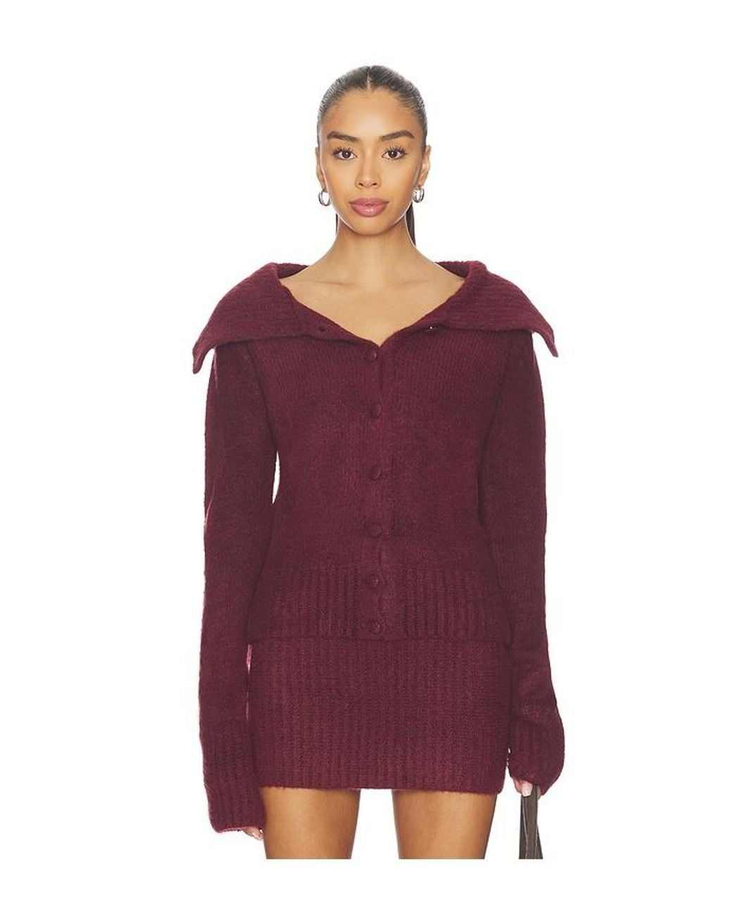 SNDY'S Purple Kenni Knit Top