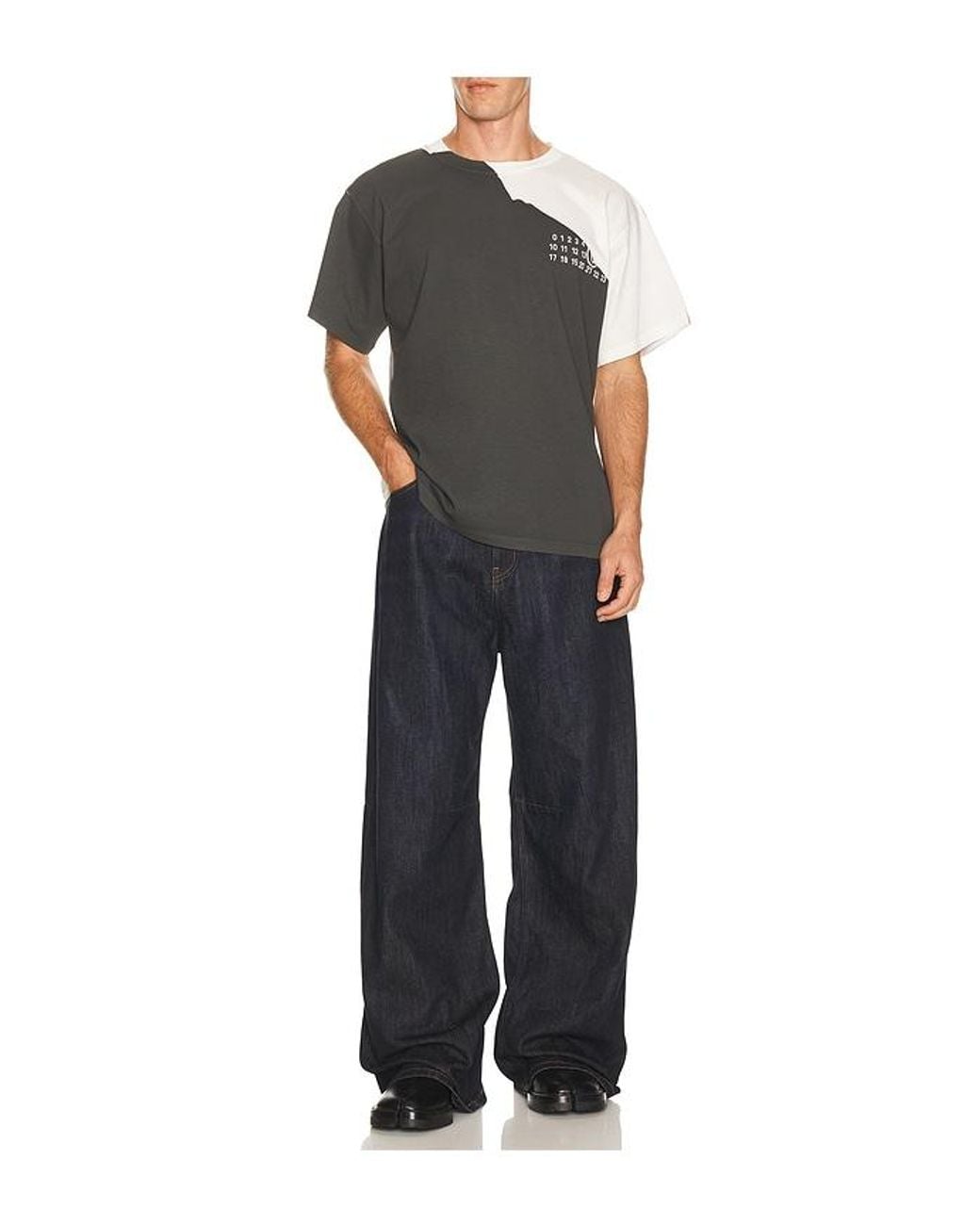 MM6 by Maison Margiela Black T-Shirt for men