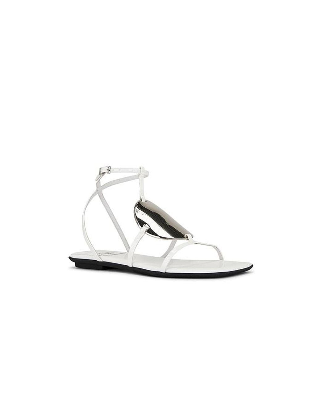 Jeffrey Campbell White Calanthe Sandals