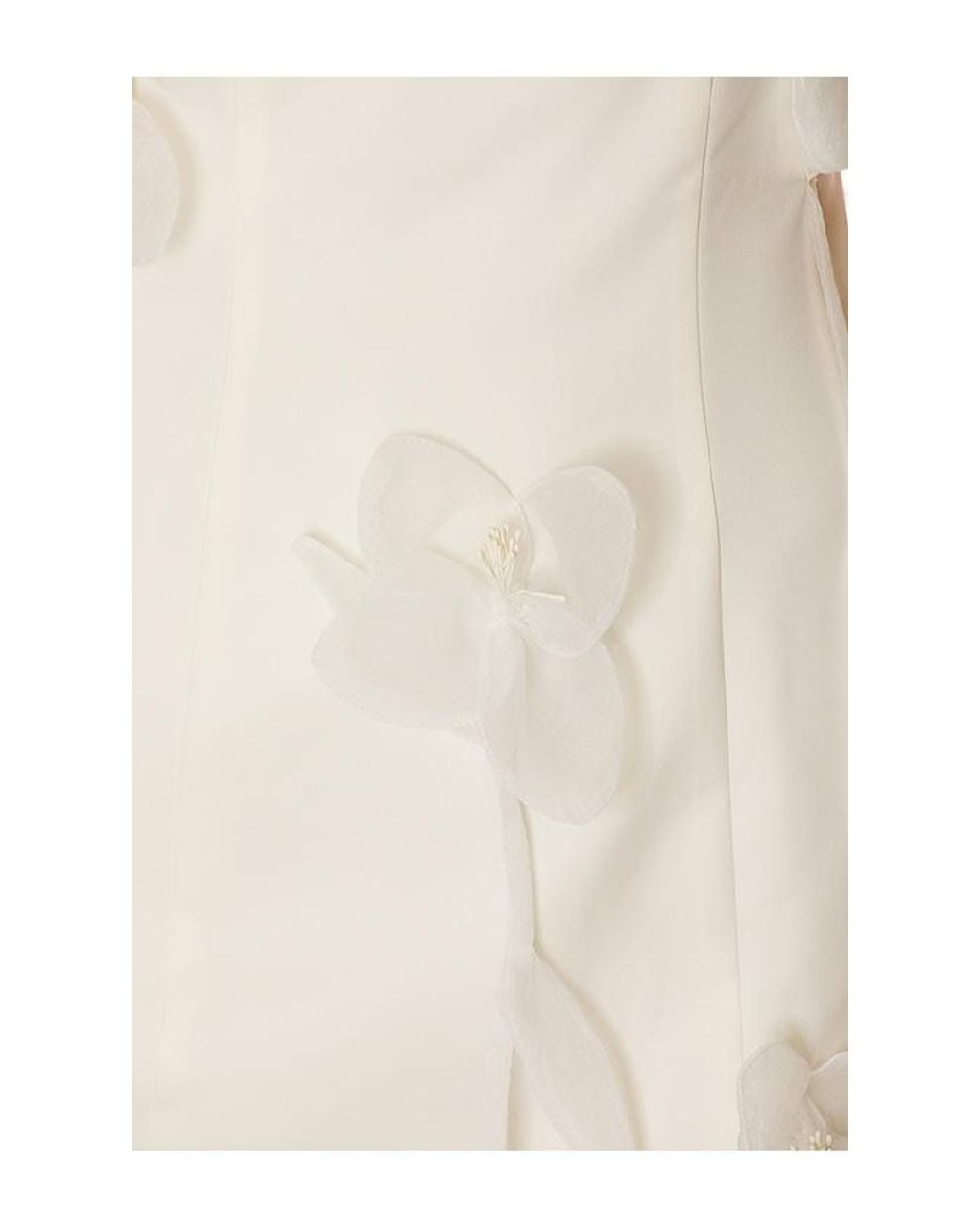 ROTATE BIRGER CHRISTENSEN White Lily Mini Dress
