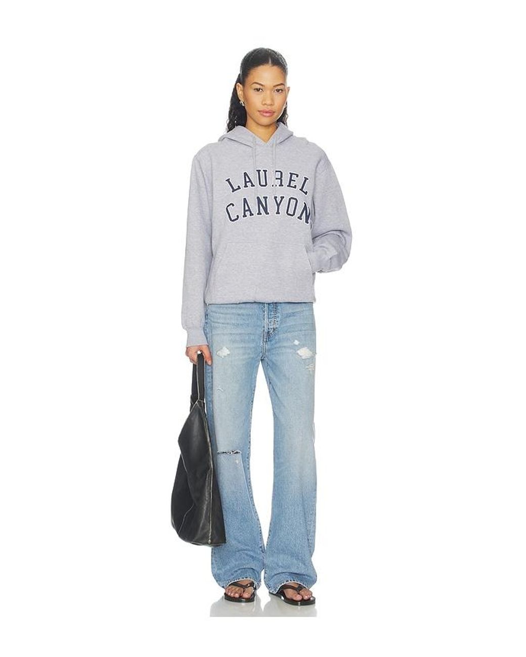 DEPARTURE White Laurel Canyon Hoodie