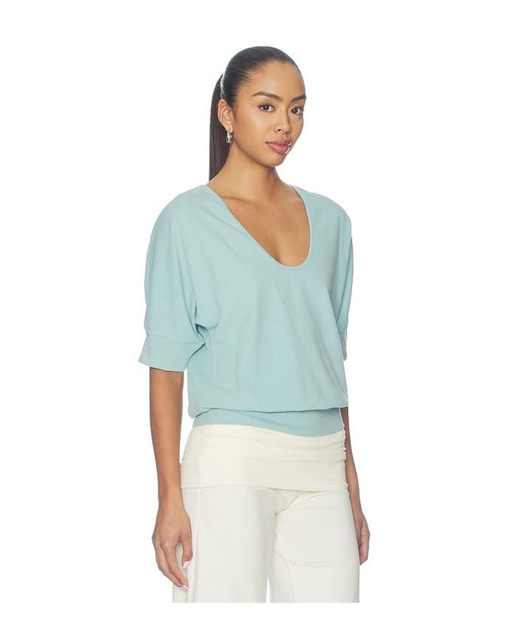 Artless Blue Logan Top