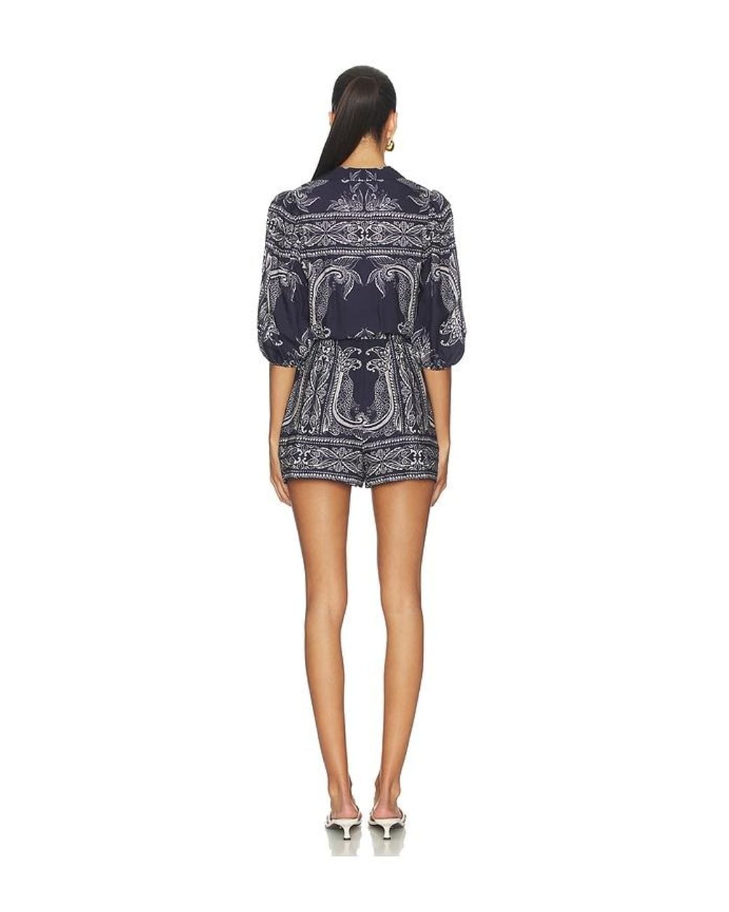 Amanda Uprichard Black Lucia Romper