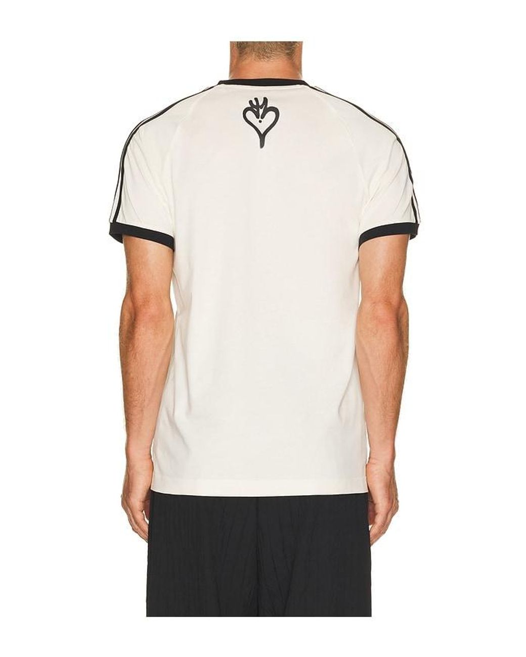 Y-3 White Gfx Cali Tee for men