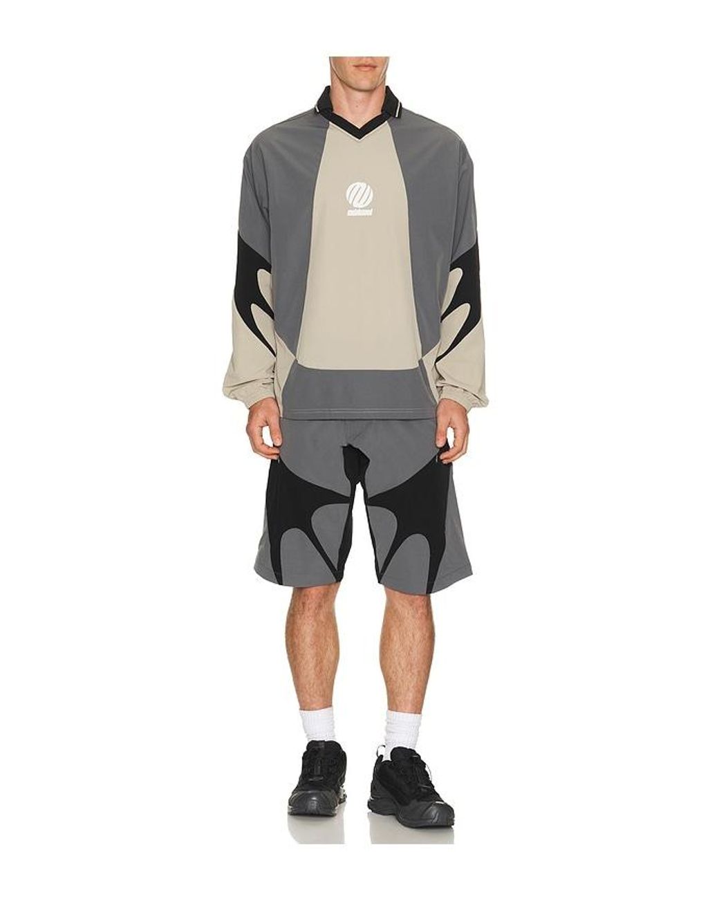 METALWOOD STUDIO Gray Machine Short for men