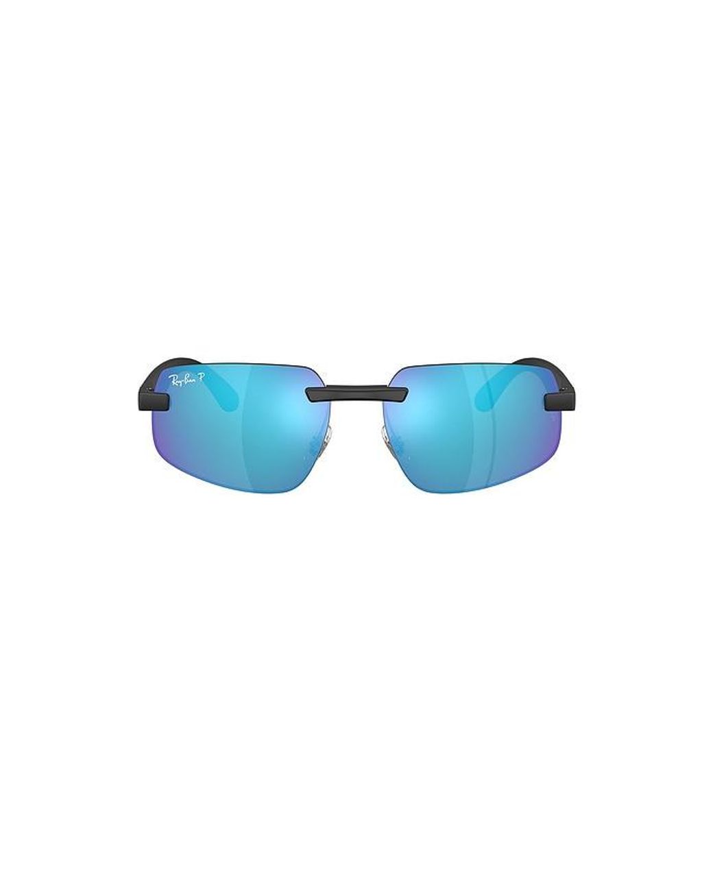 Ray-Ban Blue Irregular Sunglasses for men
