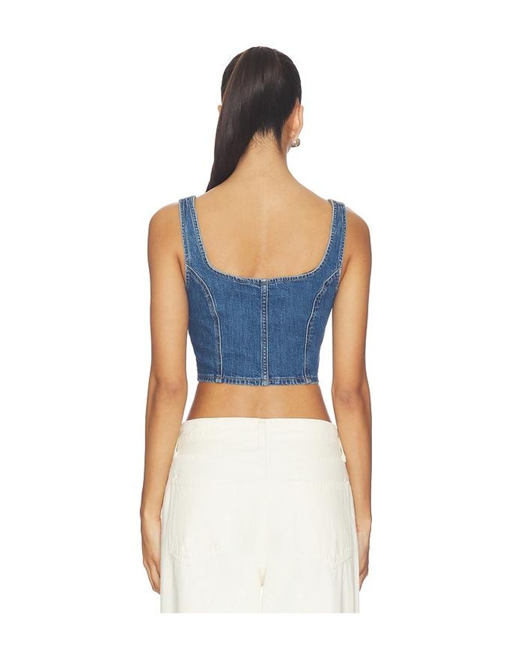 TOP BUSTIER en Navy Levi's en coloris Blue