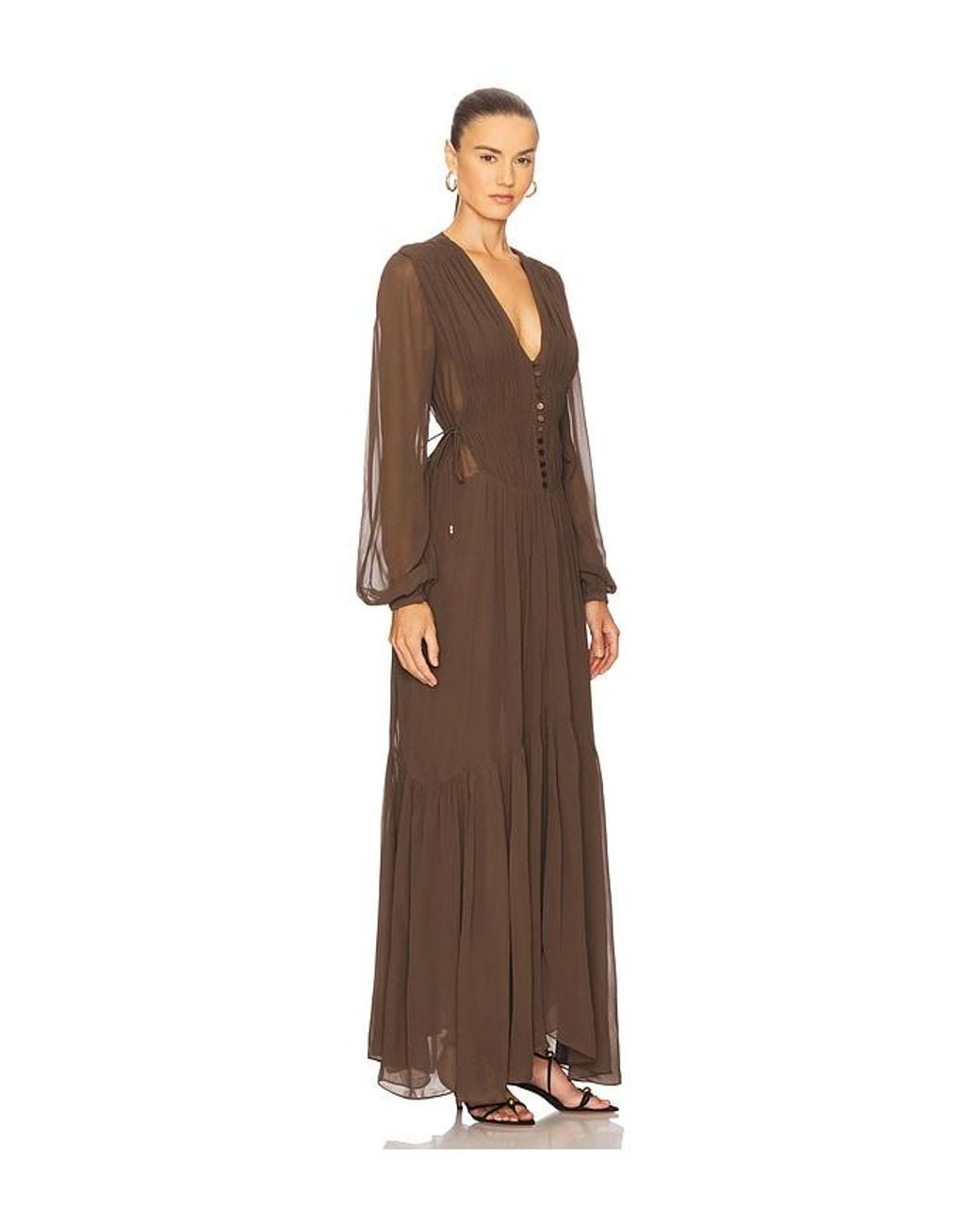 Isabel Marant Brown Briane Dress