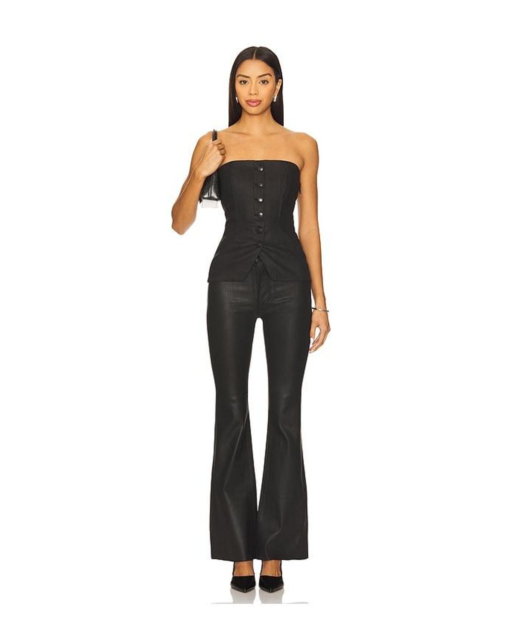 DL1961 Black Bridget High Rise Bootcut Instasculpt Jeans