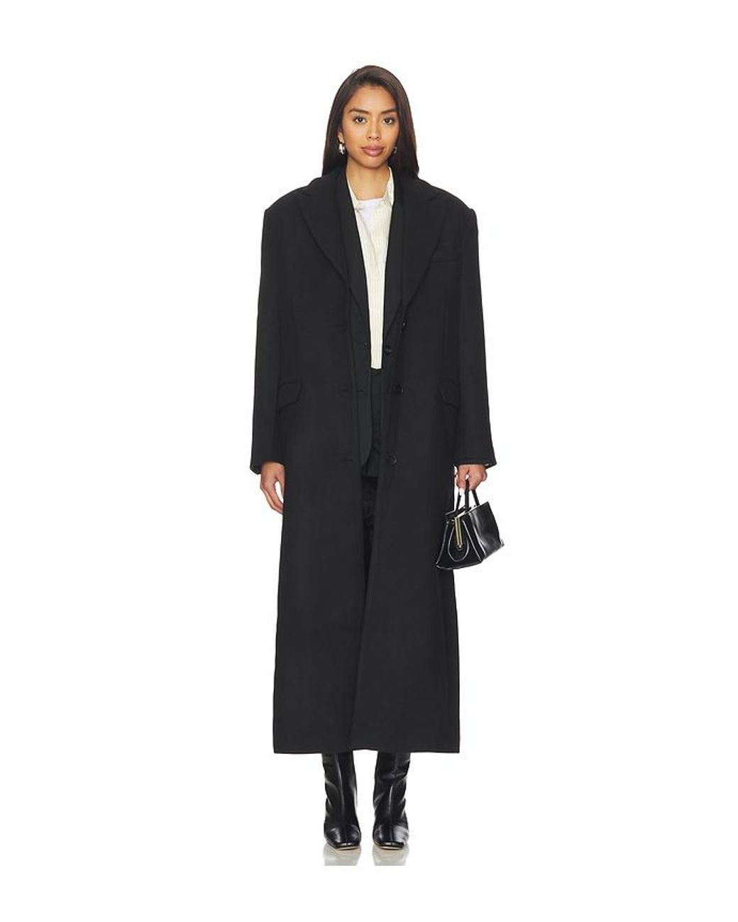 Nakedvice Black The Isla Coat