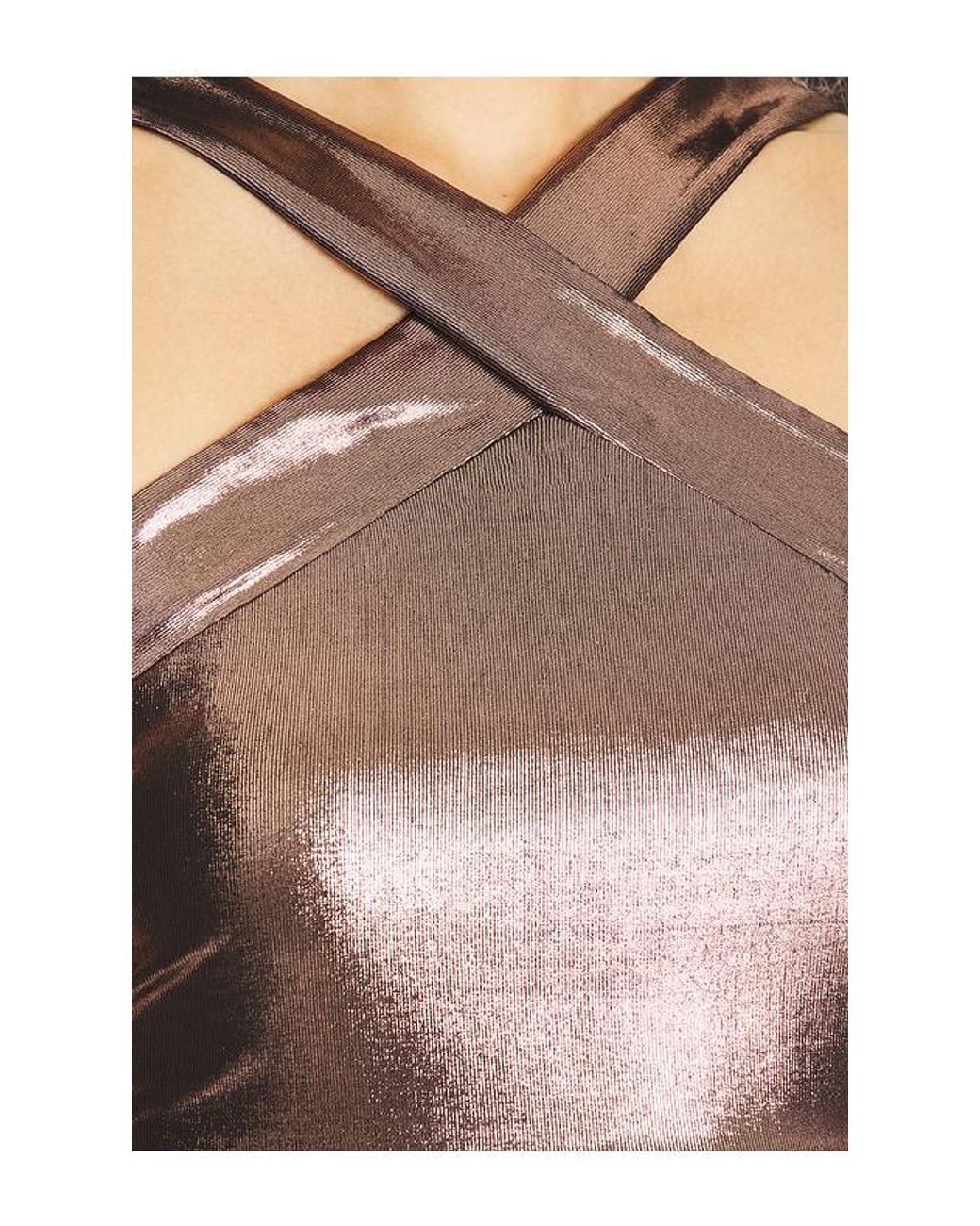 retroféte Metallic Shera Dress