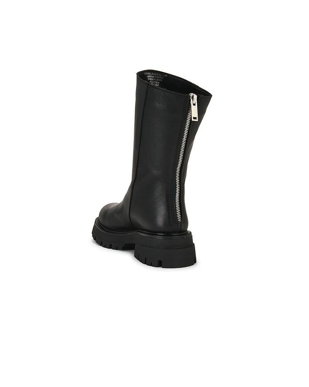 Steve Madden Black Lami Boot