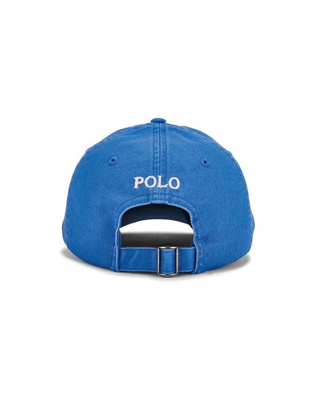 Polo Ralph Lauren Blue Twill Classic Sport Cap Hat