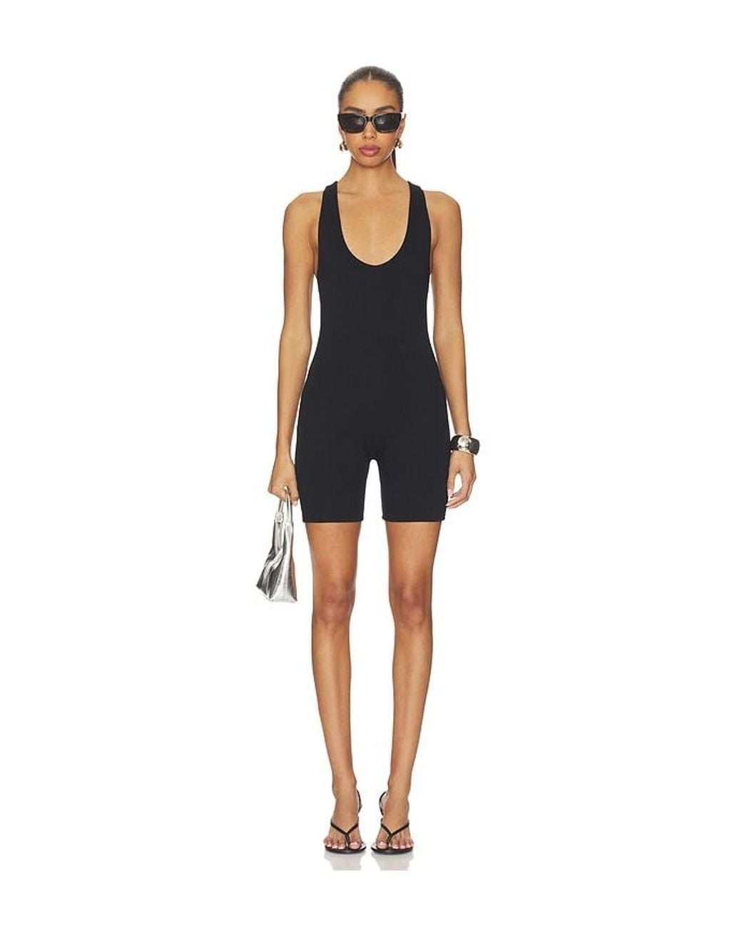 AFRM Blue Enora Romper