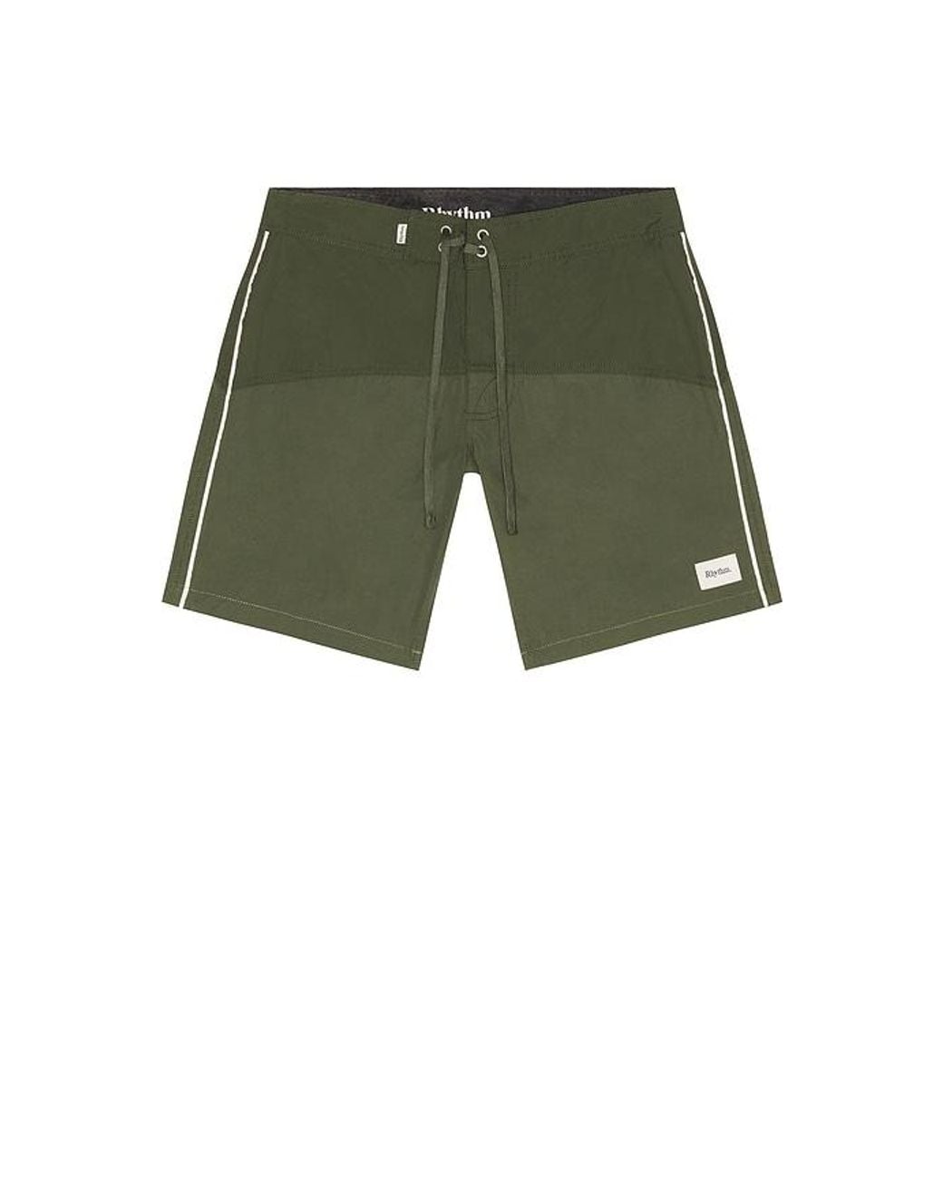 Rhythm Green Heritage Curve Trunk for men