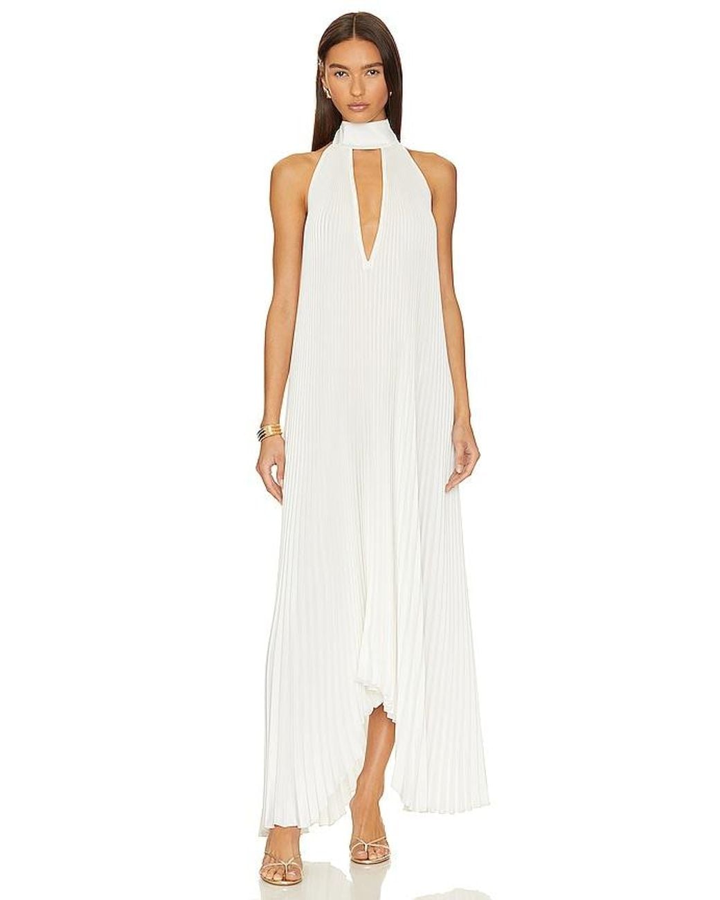 L'idée White Opera Gown