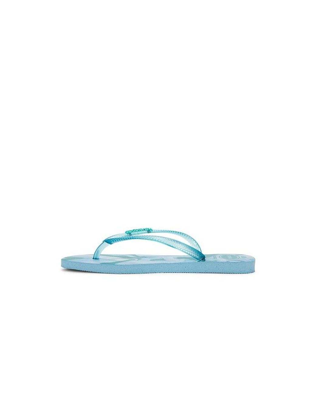 Havaianas Blue Slim Square Jelly Sandal