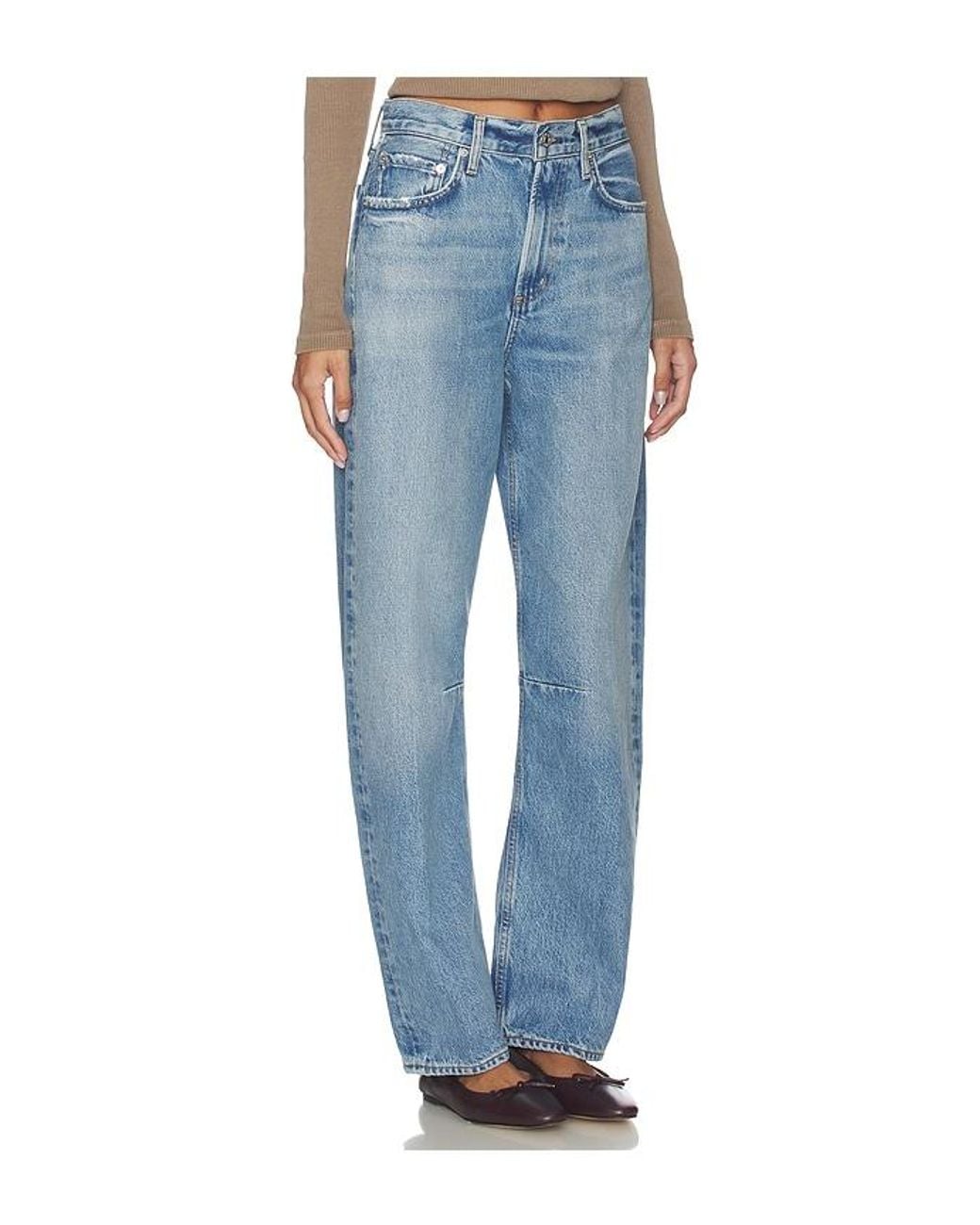 Citizens of Humanity Blue Miro Long Relaxed Jean