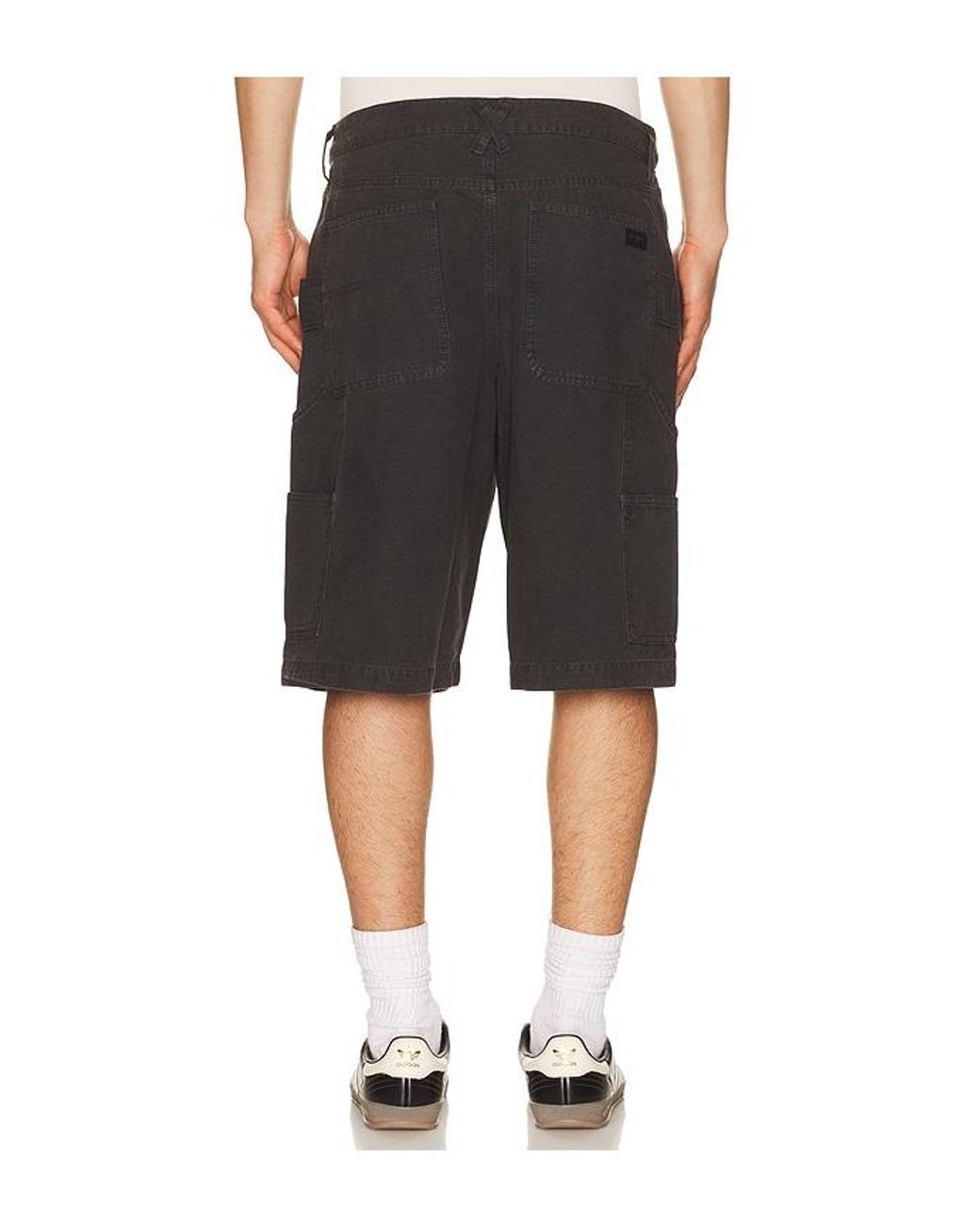 AllSaints Black Jackson Short for men