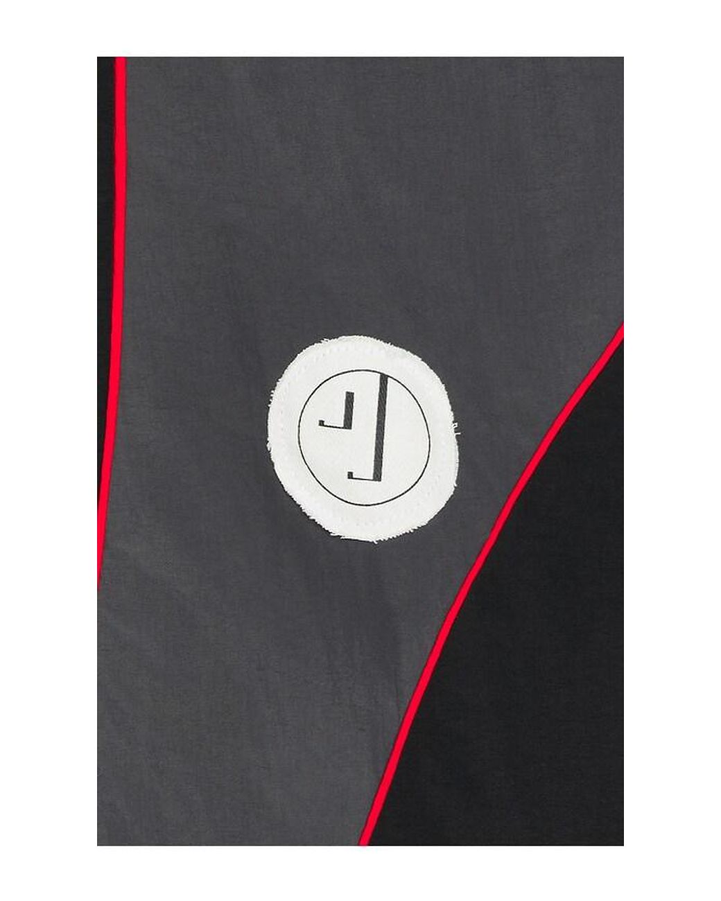 JUNGLES Black Y2K Panel Boardshorts for men