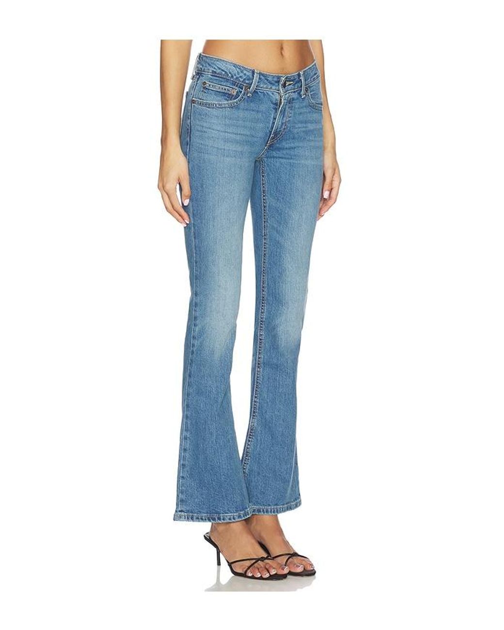 Levi's Blue Low Slim Boot