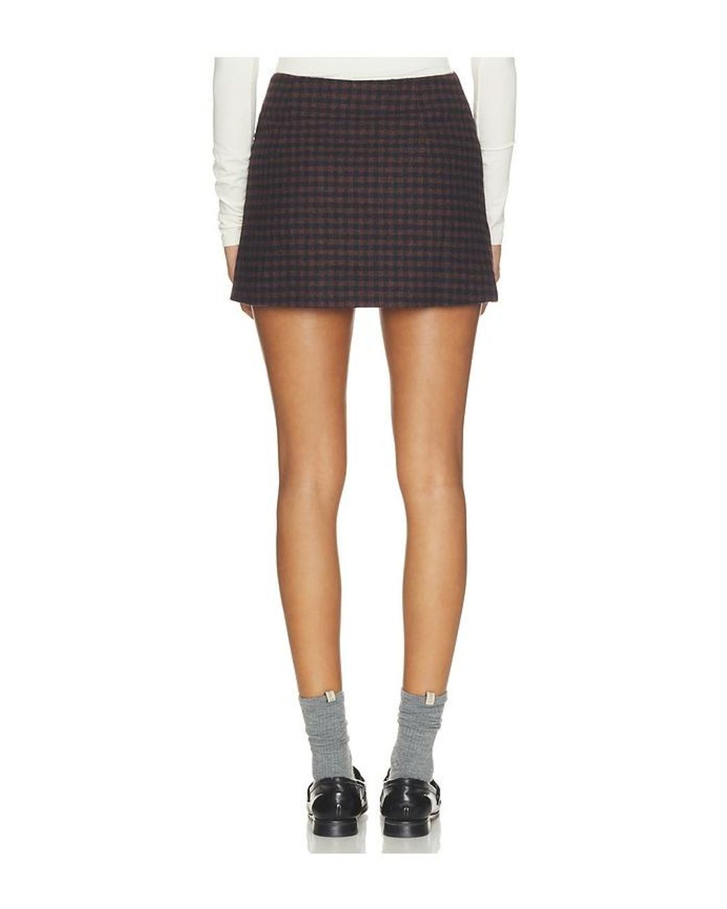 Elodie the Label Black Simone Mini Skirt