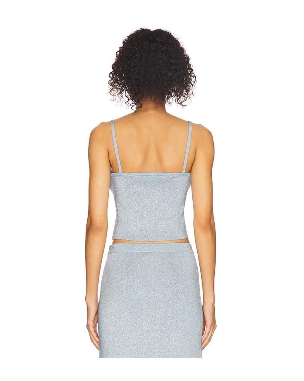 Lovers + Friends Blue Carla Tank