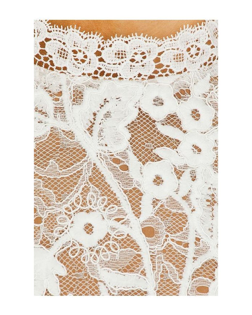Line & Dot White Irina Mini Dress