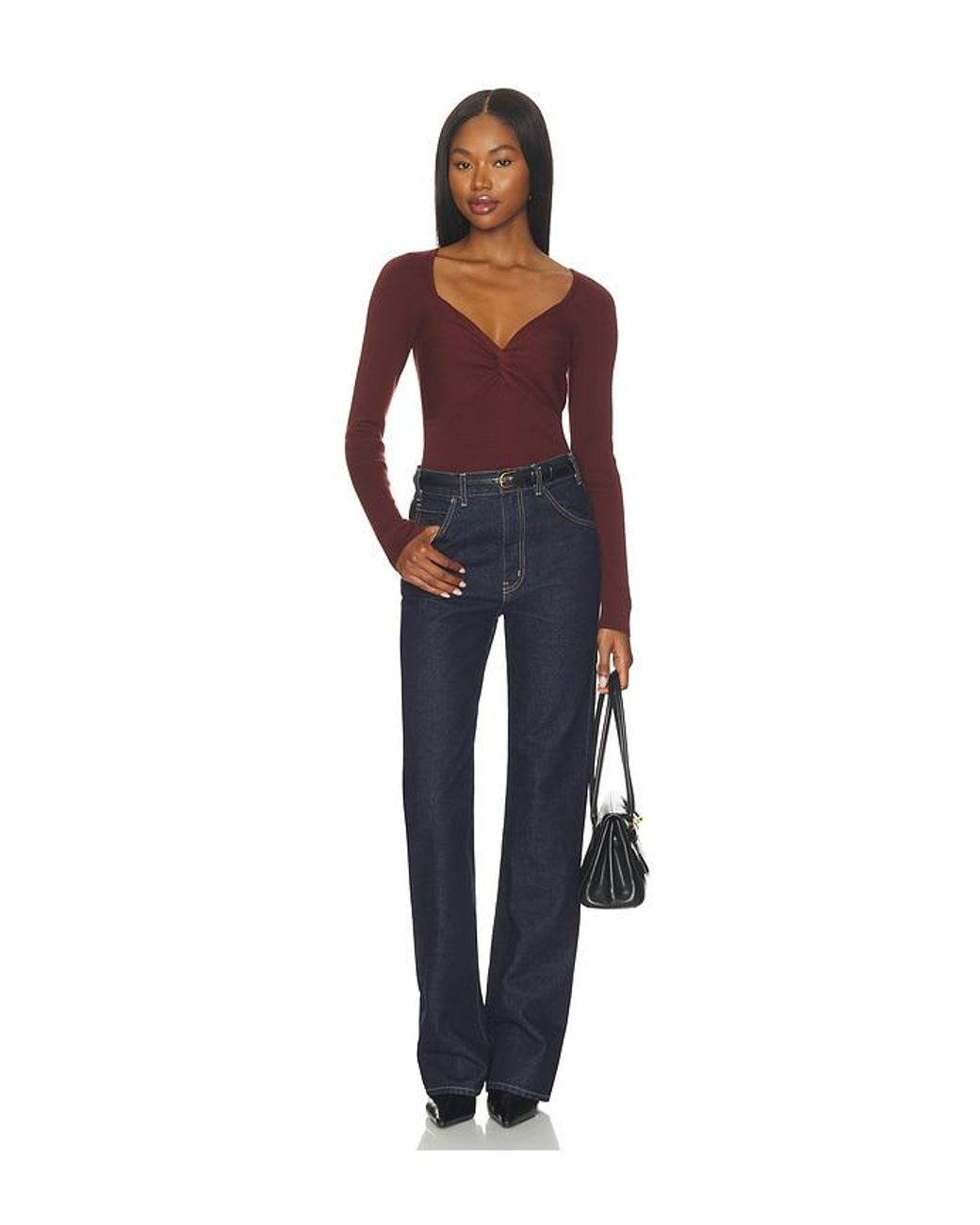PAIGE Blue Tulum Top