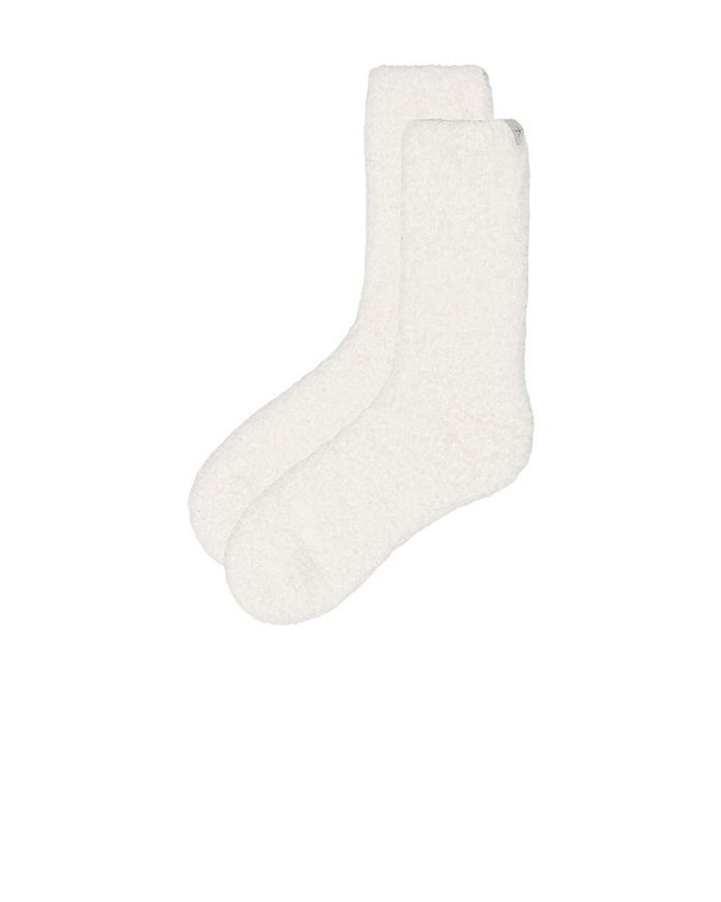 Barefoot Dreams White X Revolve Cozychic Cable Travel Set