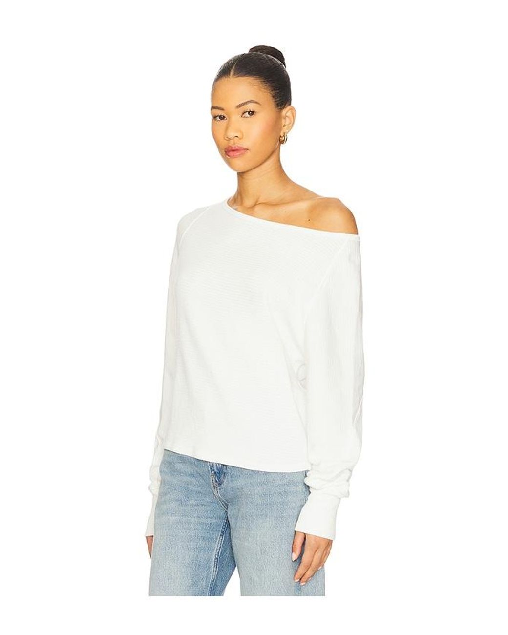 Free People White X We The Free Jess Long Sleeve