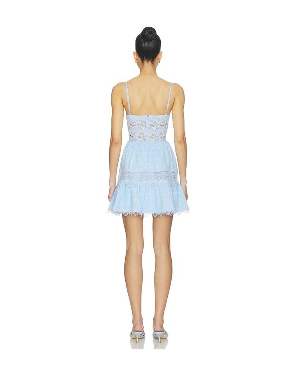 Waimari Blue Amarelle Mini Dress
