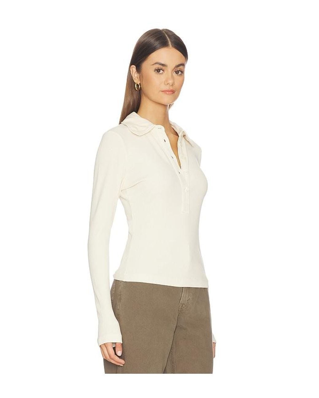 Citizens of Humanity Natural Brea 60's Polo Shirt