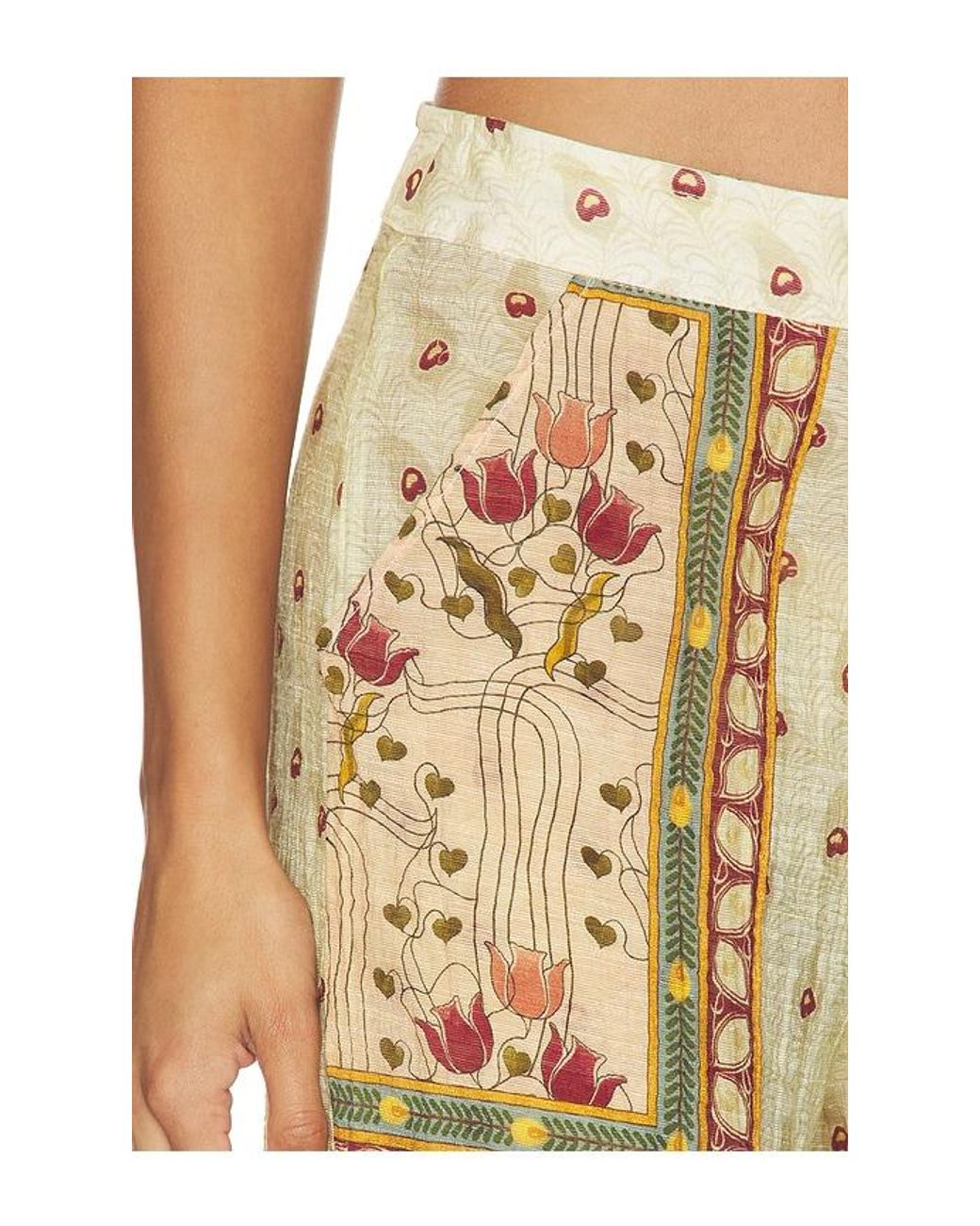 Agua Bendita Natural Caroline Plume Pant