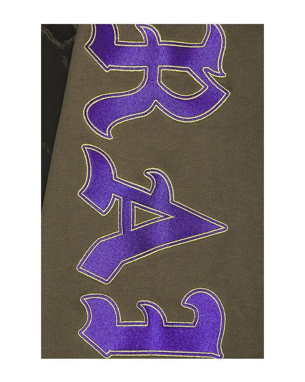 Born X Raised Multicolor Mashup Zip-Up Hoodie for men