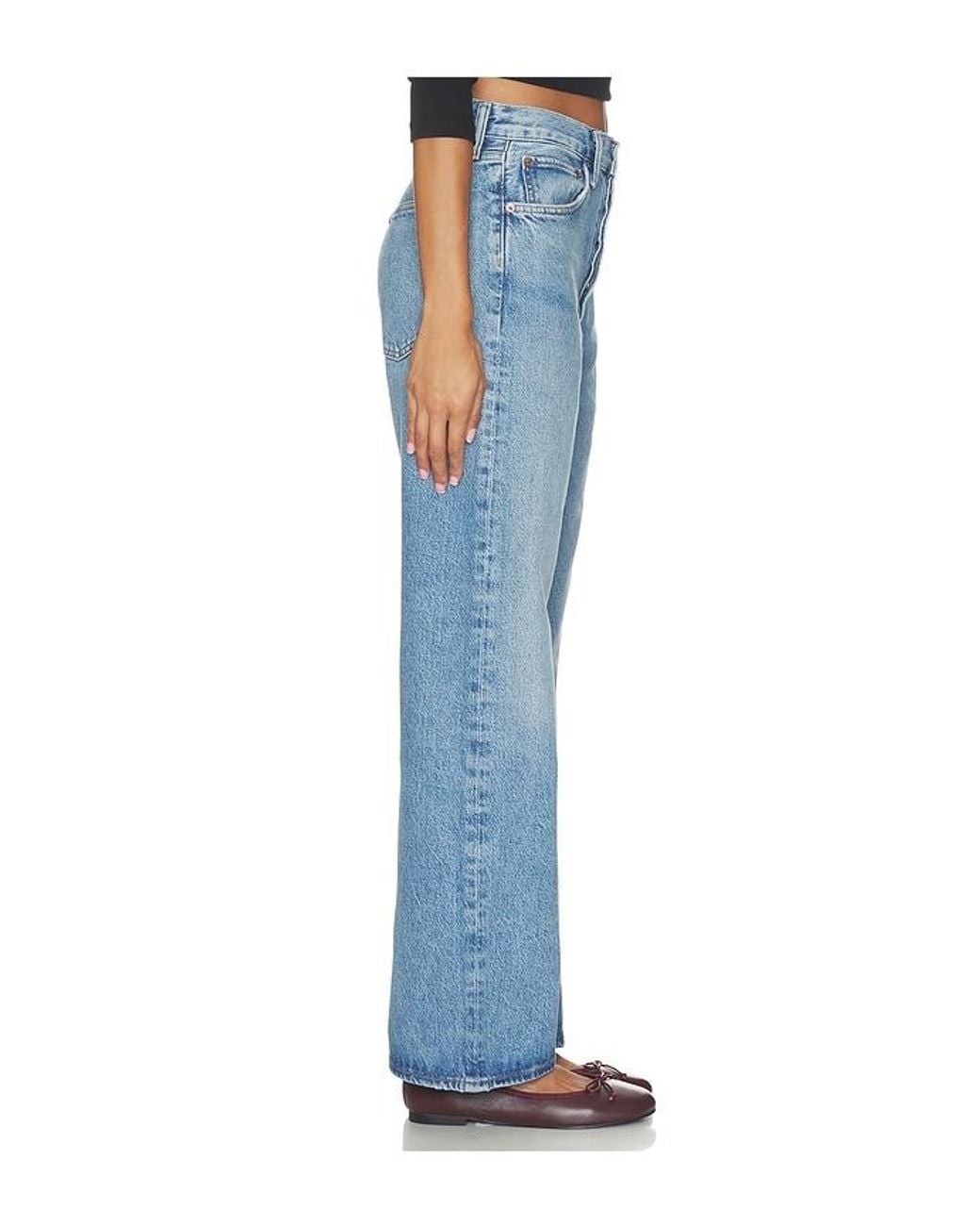Agolde Blue Vintage Loose Petite Jean