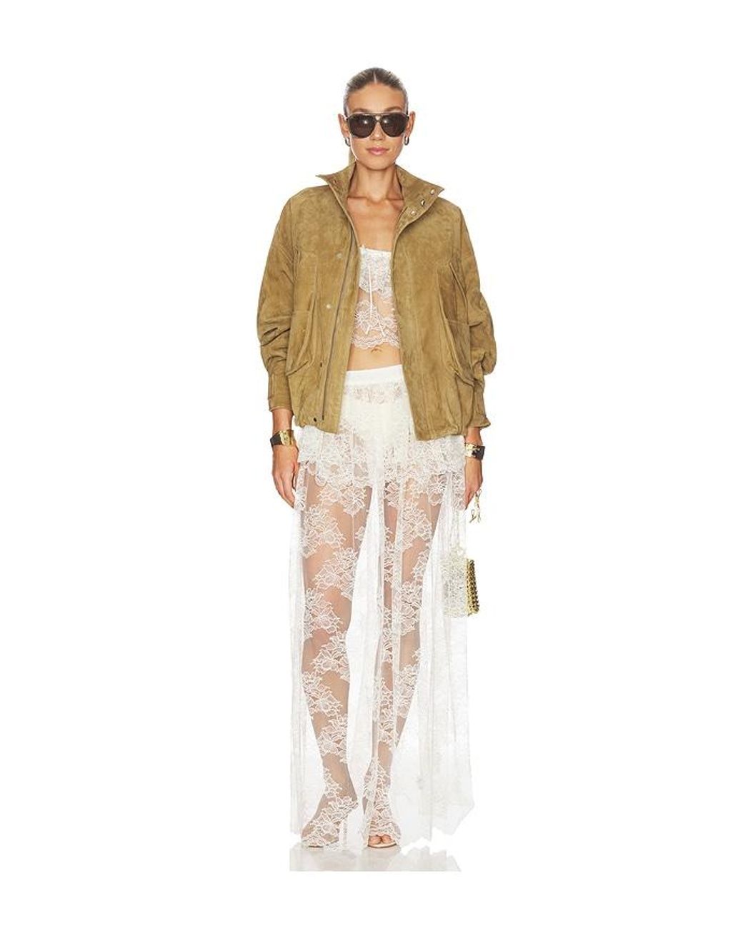 Tularosa White Amelia Top