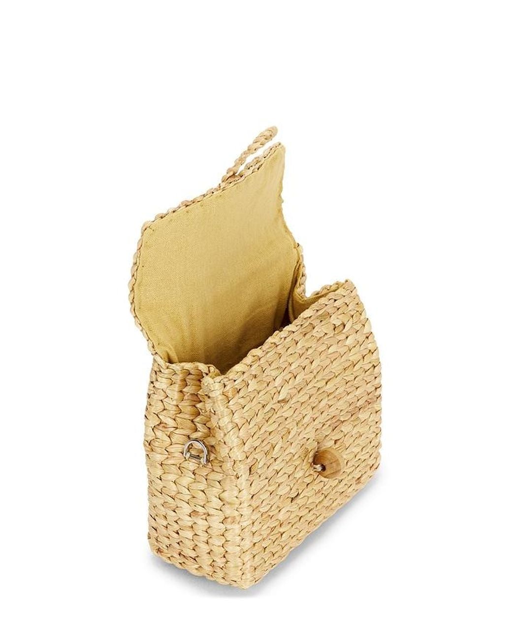 Hat Attack Natural Shiloh Mini Top Handle Bag