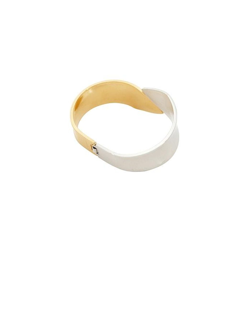 petit moments White Mixed Cuff
