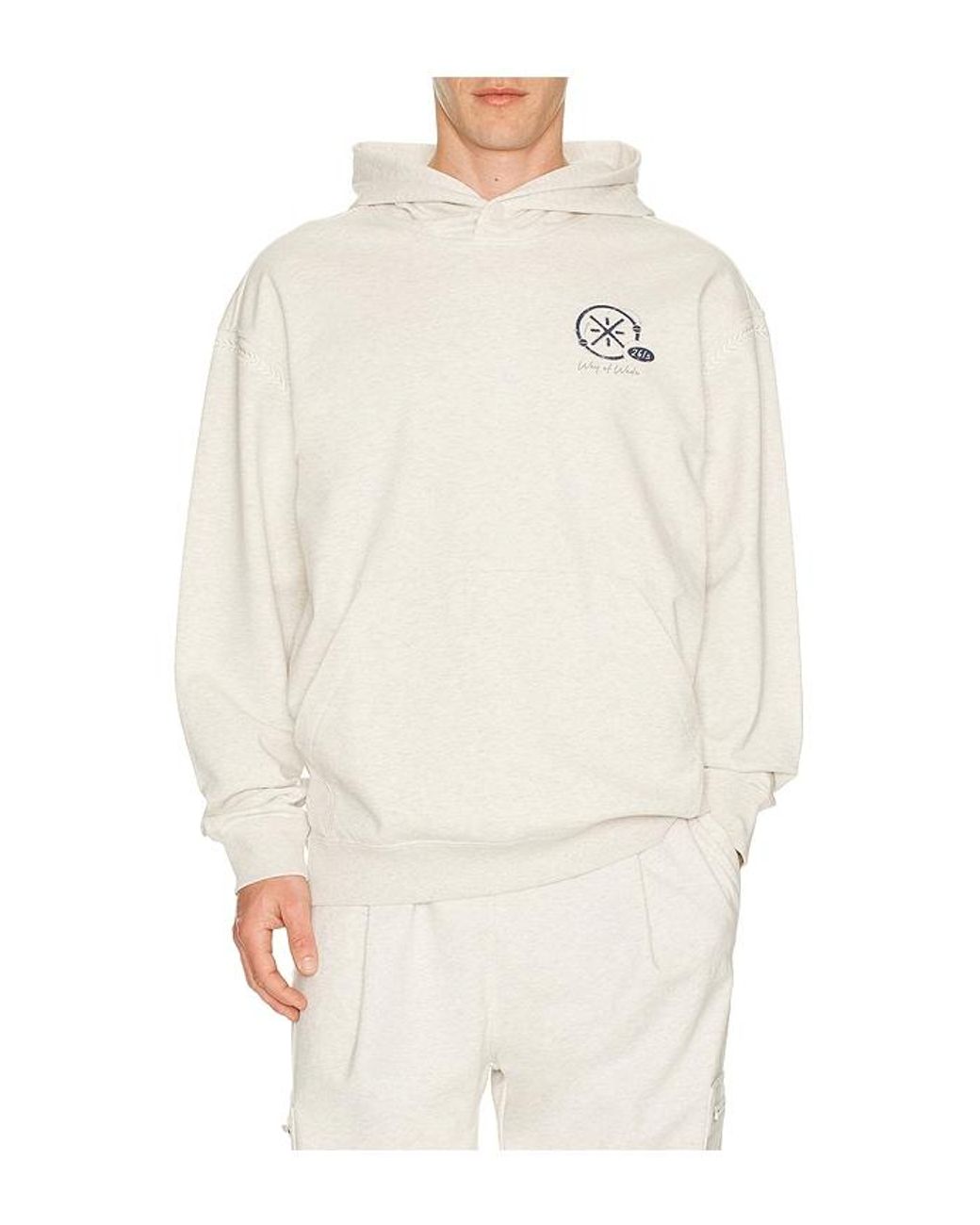 Li-ning White Way Of Wade Hoodie for men