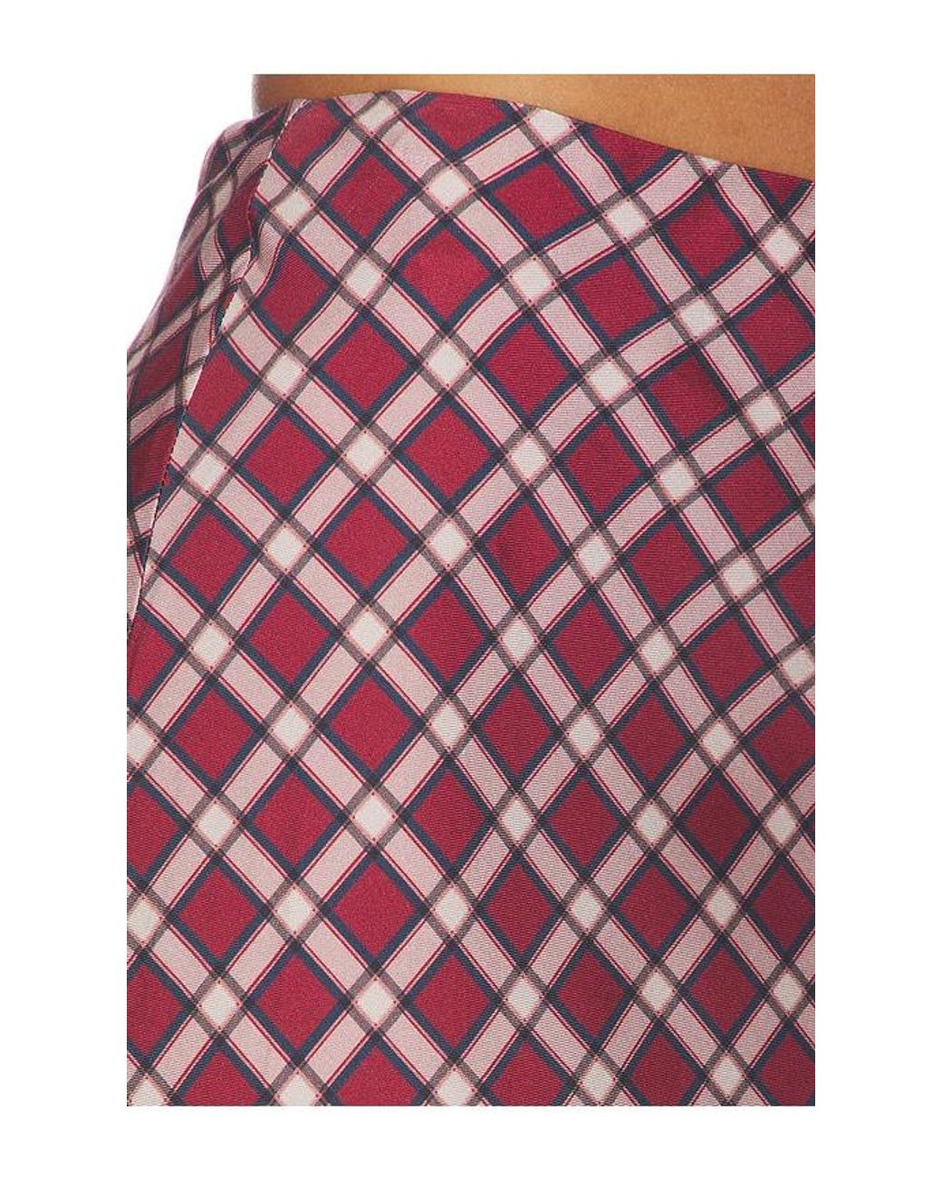 Tularosa Red Margo Midi Skirt