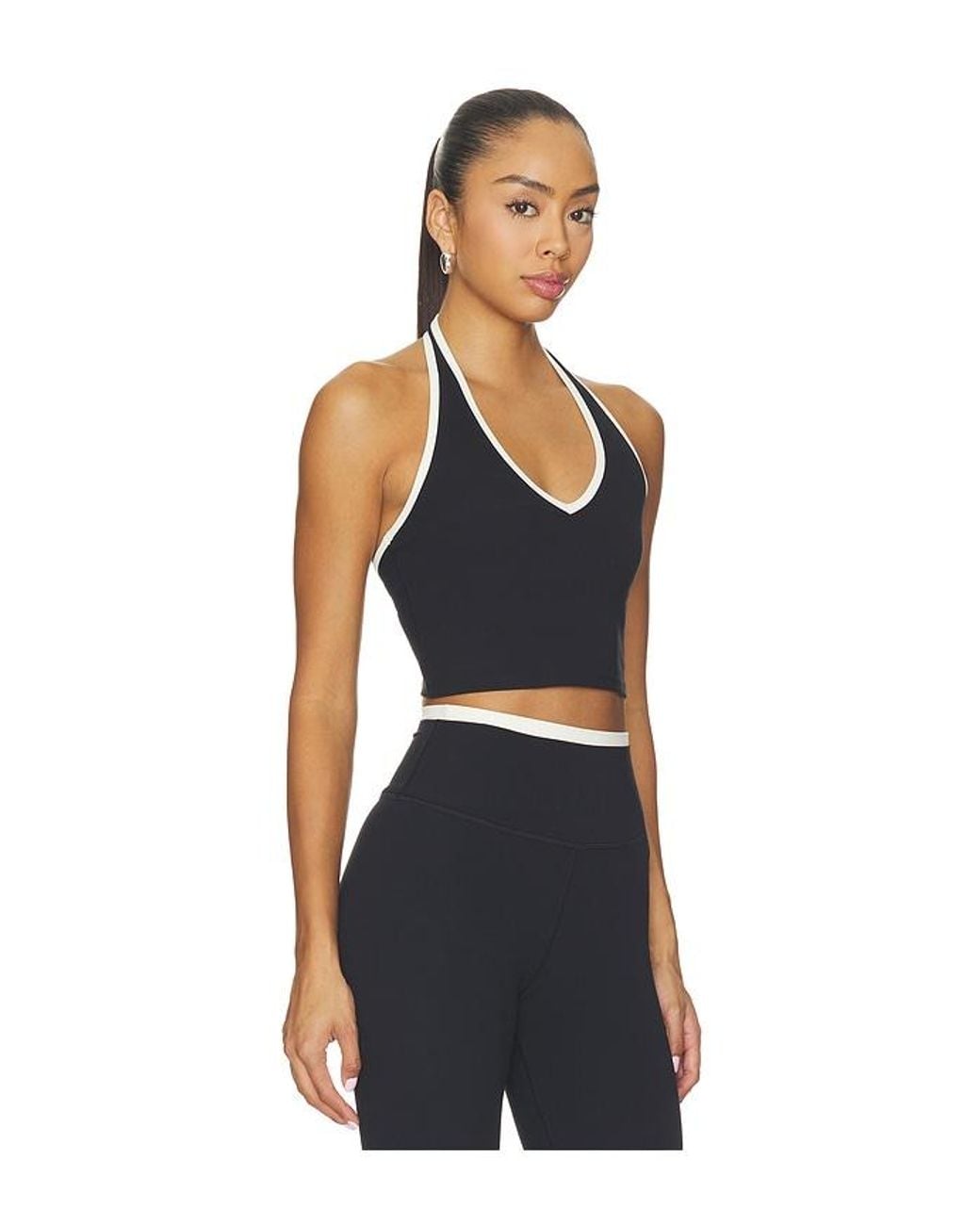Splits59 Blue Rory Airweight Halter Bralette