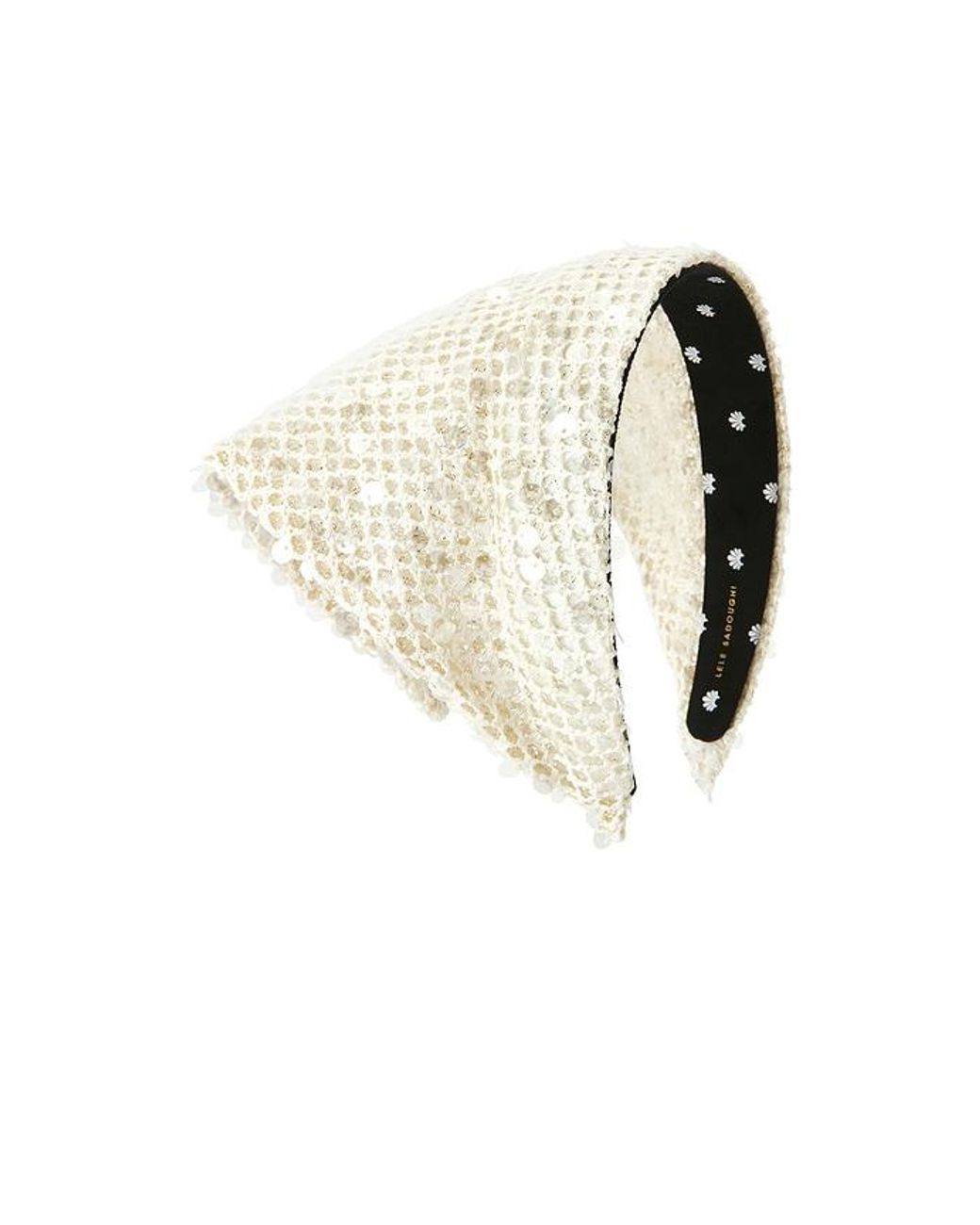Lele Sadoughi White Headband