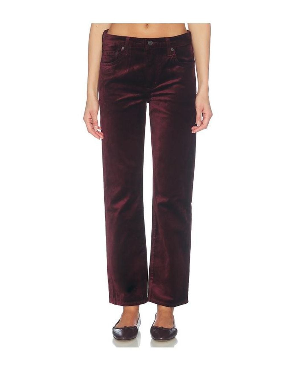 Citizens of Humanity Blue Anissa Straight Leg Pant