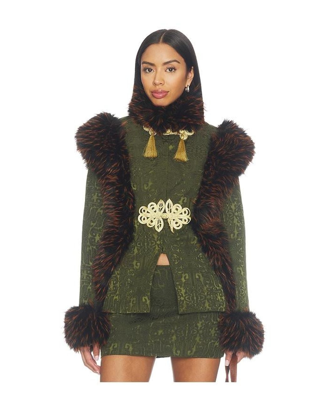 Kim Shui Green Chi Brocade Jacket