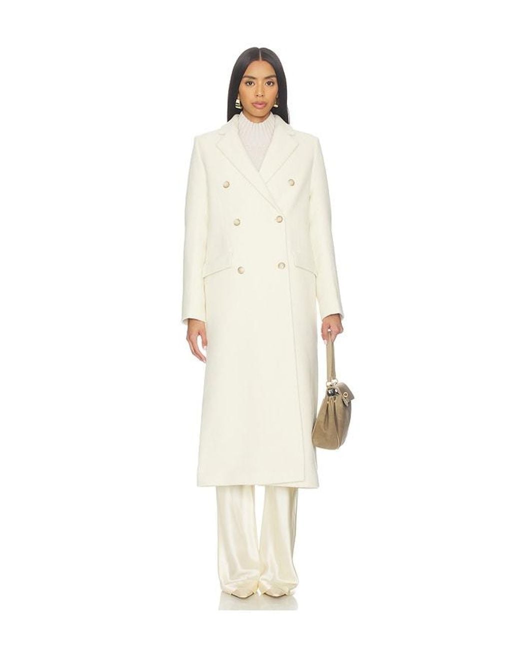 Samsøe & Samsøe White Falcon Coat