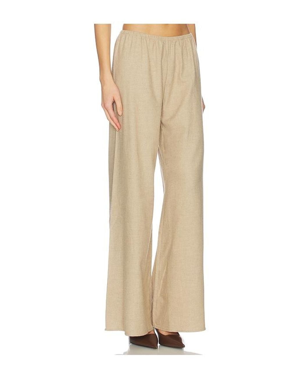 La Ligne Natural Flannel Colby Pant