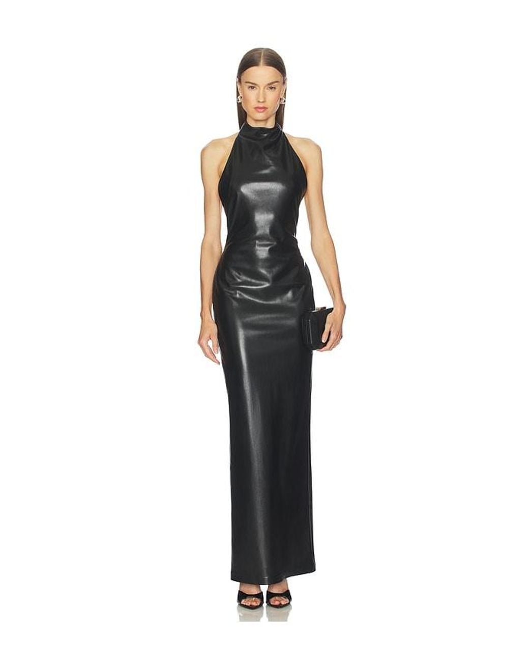 Michael Costello Black X Revolve Lyonna Maxi Dress