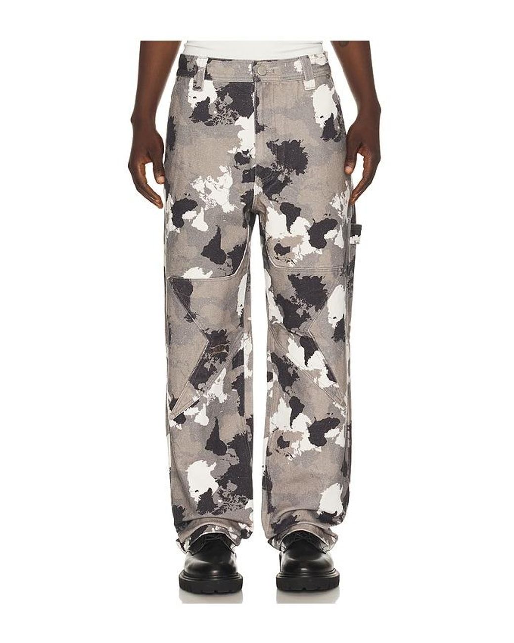 Barriers Worldwide Multicolor Star Camo Pants for men